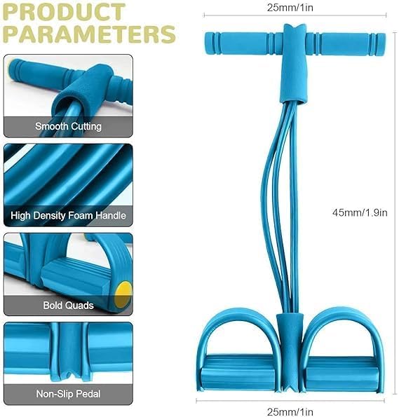 Multifunctional Pedal Resistance Band