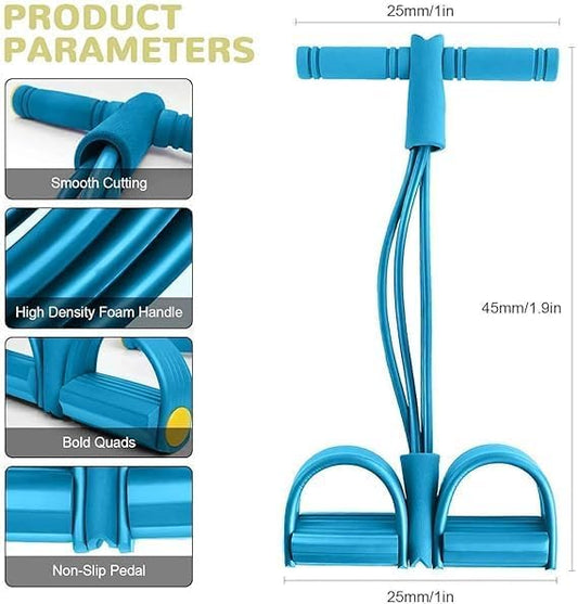 Multifunctional Pedal Resistance Band