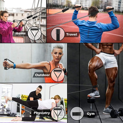 11 Pcs Resistance Band Set For Men & Women