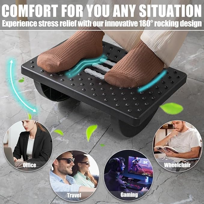 Leg Numbness & Fatigue Relief Foot Roller – Your Daily Sitting Lifeline fitkartpro