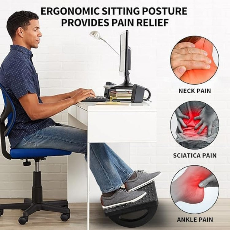 Leg Numbness & Fatigue Relief Foot Roller – Your Daily Sitting Lifeline fitkartpro
